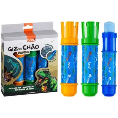 GIZ DE CHÃO RAPTORS - CAIXA C/ 3 UN GZ3021 BRW
