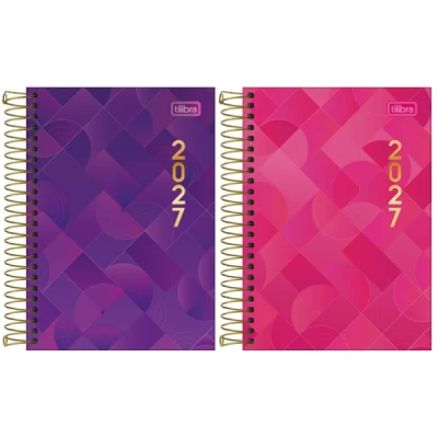 AGENDA ESPIRAL SOPT FEM (129X187MM) M5 2027 TILIBRA