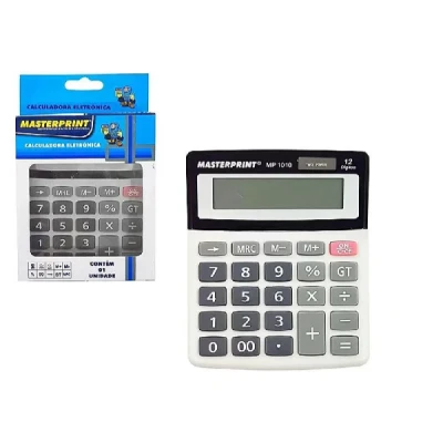 CALCULADORA 12DIG MP1010 MASTERPRINT