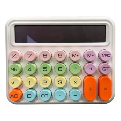 CALCULADORA 12DIG 17X14CM COLOR YP8593 YINS