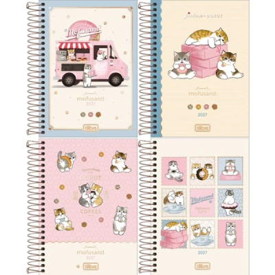 AGENDA ESPIRAL MOFUSAND M5 (129X187MM) 2027 TILIBRA