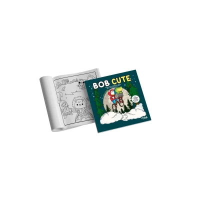 LIVRO COLORIR BOB CUTE FILMES E SERIES + ADESIVO 24P. NS