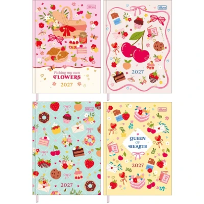 AGENDA COSTURADA CHARME (123X166M) TILIBRA