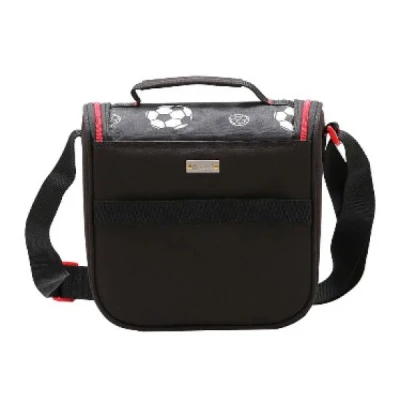 LANCHEIRA DE POLYESTER 4734662 PRETO FUTEBOL R.VIX CHENSON