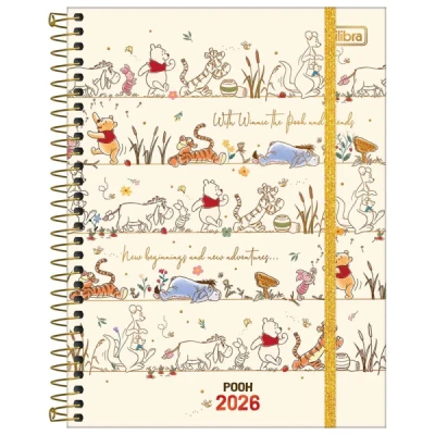 AGENDA ESP PLANNER POOH M7 TILIBRA