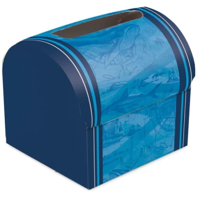 EMBALAGEM PARA PRESENTE CAIXA MALETA CANECA MARINE  - PACKPEL