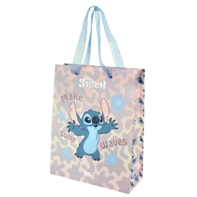 SACOLA PARA PRESENTE 245X190X82MM STITCH REF4862 DAC