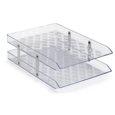 CAIXA CORRESPONDENCIA DUPLA CRISTAL MOVEL SELADA 10050045 MAXCRIL