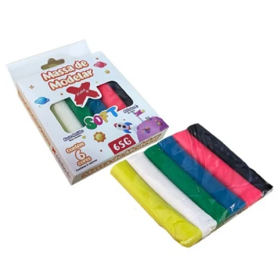 MASSA MODELAR 6 CORES 65GR FOFA MAKE +