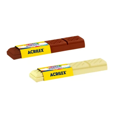 BORRACHA DECORADA CHOCOLATE 21939 - ACRILEX
