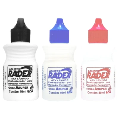 TINTA REABASTECEDOR MARCADOR PERMANENTE 40ML RADEX