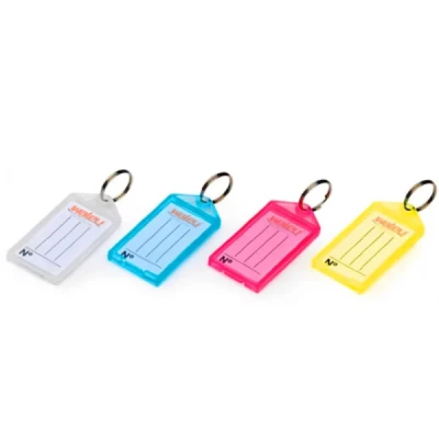 CHAVEIRO PLASTICO C/ETIQUETAS 10180004 MAXCRIL