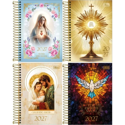 AGENDA ESPIRAL BIBLICA M6 (140X200MM) 2027 TILIBRA