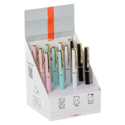 CANETA ESFEROGRAFICA METALICA PASTEL CA0701 BRW