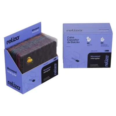 BASE MOUSE RETANGULAR SORTIDO ESTAMPADO RELIZA - UNID