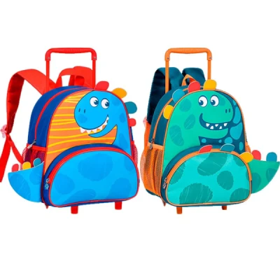 MOCHILA C/RODA KIDS MASCULINA PETS CP24078B CLIO