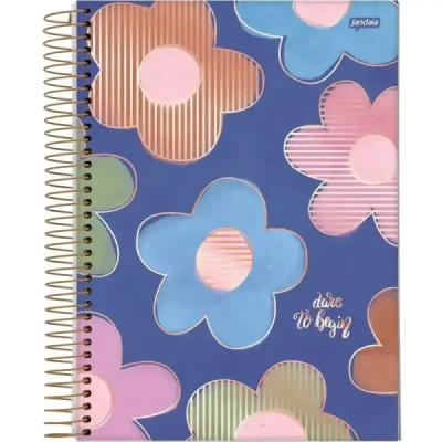 CADERNO 10MT 80F ESP CD UNIV LA CREME JANDAIA
