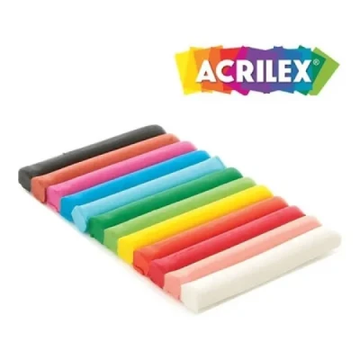 MASSA MODELAR 15 CORES SOFT REF 7314 - ACRILEX