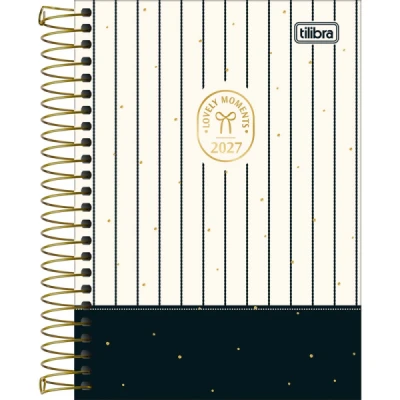 AGENDA ESPIRAL WEST VILLAGE (129X187MM) M5 2027 TILIBRA