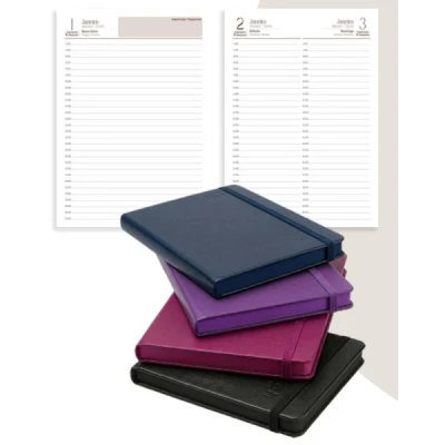 AGENDA COSTURADA SOFT PLUS (130X187MM) 2027 ANIMATIVA