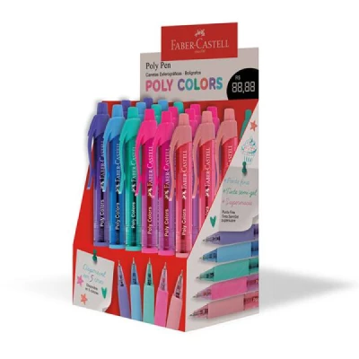 CANETA 0.7 POLY COLORS 0.7 FABER CASTELL