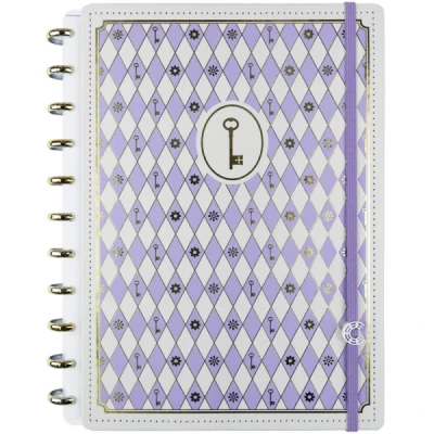 CADERNO INTELIGENTE ISA AKKARI PURPLE KEY