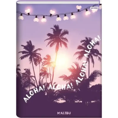 CADERNO BROCHURA 1/4 CD 96F CALI E MALIBU JANDAIA