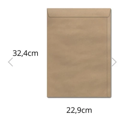 ENVELOPE 229X324 KRAFT