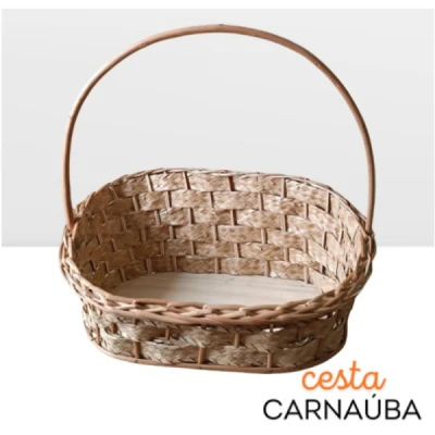 CESTA VIME HAPPY CARNAÚBA  - REI DAS CESTAS