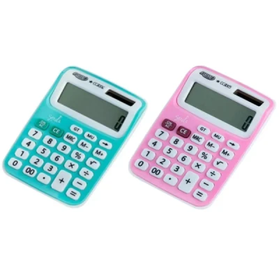 CALCULADORA 12DIG PASTEL BRW
