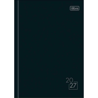 AGENDA COSTURADA PRETA SPICE M6 TILIBRA