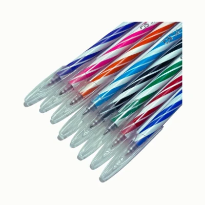 CANETA CIS SPIRO GEL C/8 CORES 5.7744