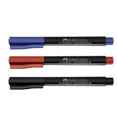 Caneta para Retroprojetor e CD 1.0mm -  Faber Castell