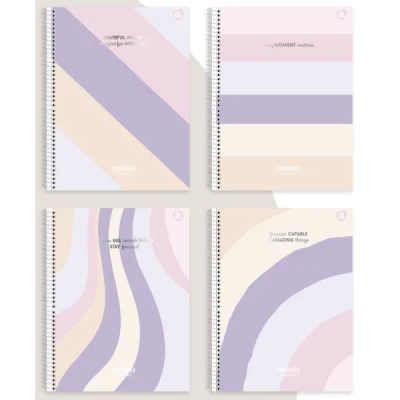 PLANNER PERMANENTE CRISTALES SEMANAL ESPIRAL ANIMATIVA