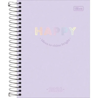 AGENDA ESPIRAL HAPPY M4 - TILIBRA