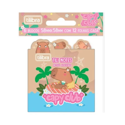 KIT TILI NOTES CAPYCLUB TILIBRA