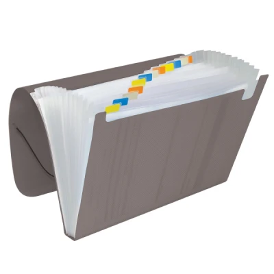 PASTA SANFONADA 12 DIV A4 FUME REF6090PP - DAC