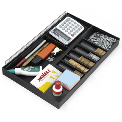 ORGANIZADOR DE GAVETAS PRETO MAXCRIL