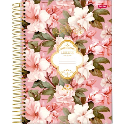 CADERNO 10MT 160F CD LIBERTY JANDAIA