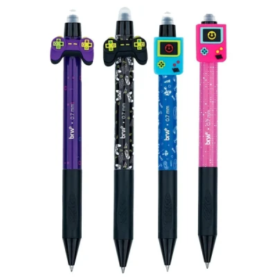 CANETA ESFEROGRÁFICA DIVERT GEL APAG 0.7MM - PLAYER - CA0220 - BRW