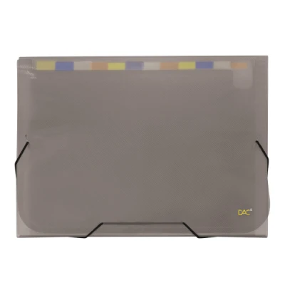 PASTA SANFONADA 12 DIV A4 FUME REF6090PP - DAC