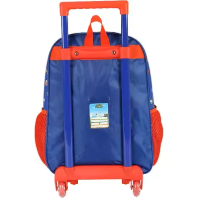 MOCHILA C/RODA SUPER MARIO VERMELHO IC41382MO LUXCEL
