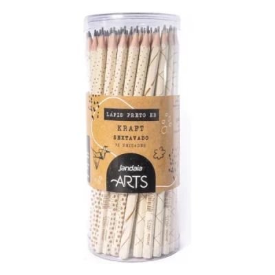 LAPIS DE ESCREVER HB KRAFT ARTS JANDAIA