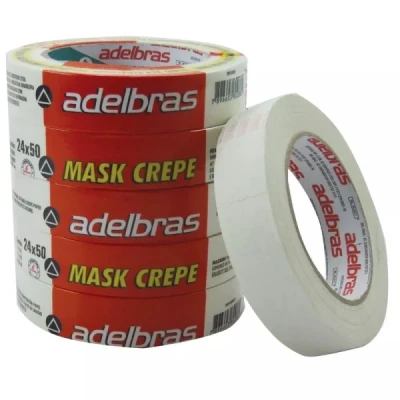FITA CREPE 710 ADESIVA 24X50M ADELBRAS