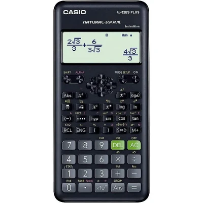 CALCULADORA CIENTIFICA FX82 ESP. 252 FUNCOES PRETA UNIDADE FX82ESPLUSBK - CASIO