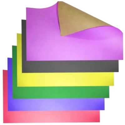PAPEL CARTÃO (FOSCO) 48X66CM 200G  - CORES DIVERSAS