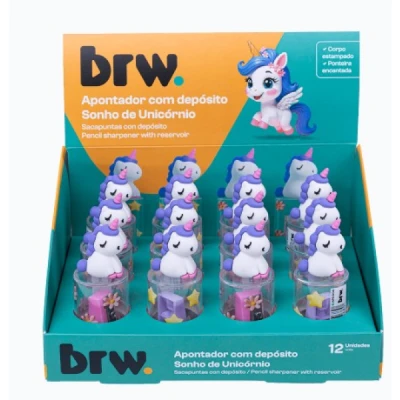 APONTADOR C/ DEPOSITO E PONTEIRA SONHO DE UNICÓRNIO AP0006 BRW