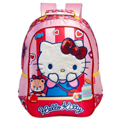 MOCHILA INFANTIL HELLO KITTY R UNIDADE 15382 - XERYUS